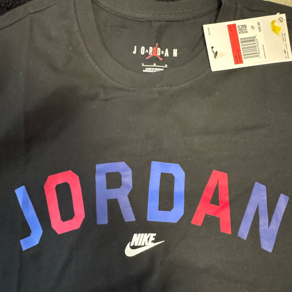 Jordan Men's Black Tee